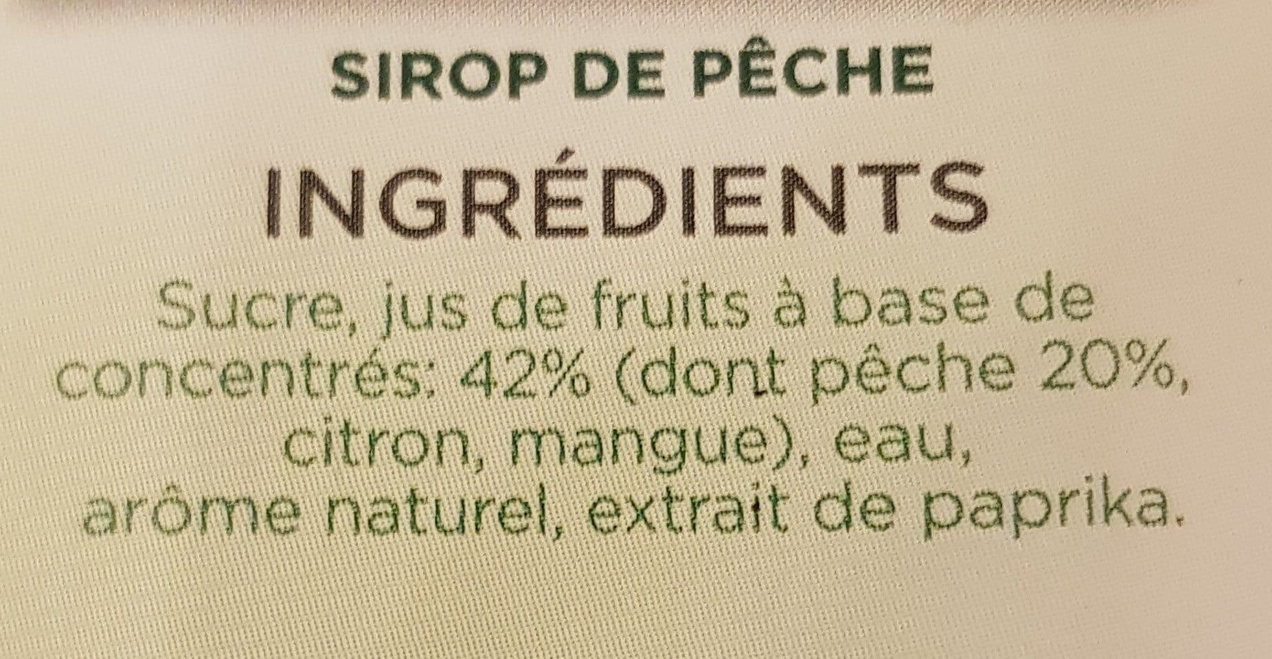 Fruiss 60CL Bidon Sirop Fruiss Kids Lapin Peche packshot
