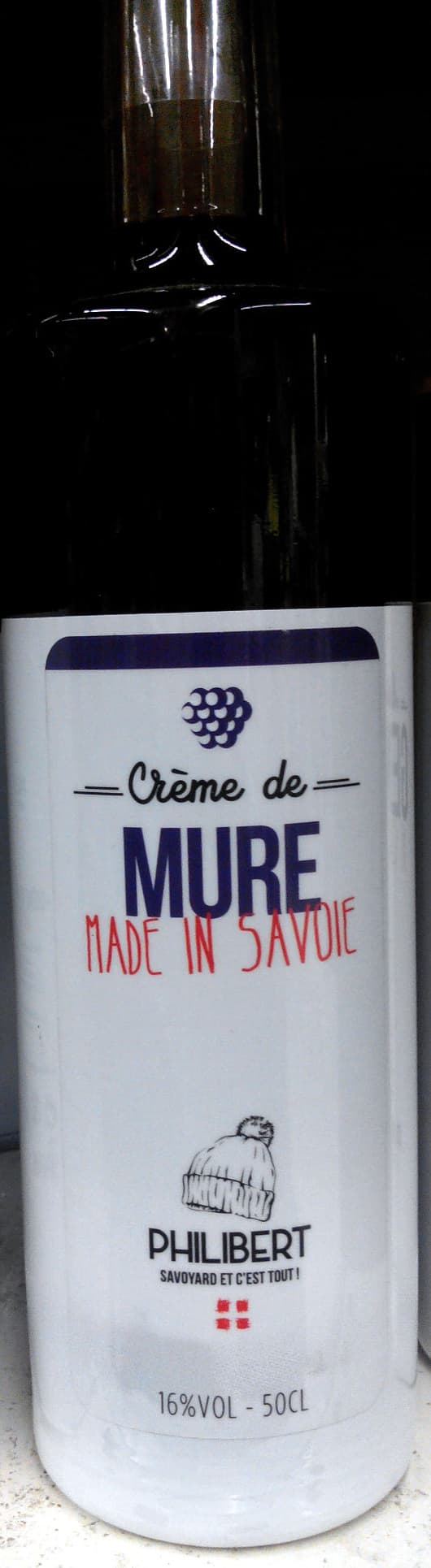 Distillerie des Alpes Crème de mûre packshot