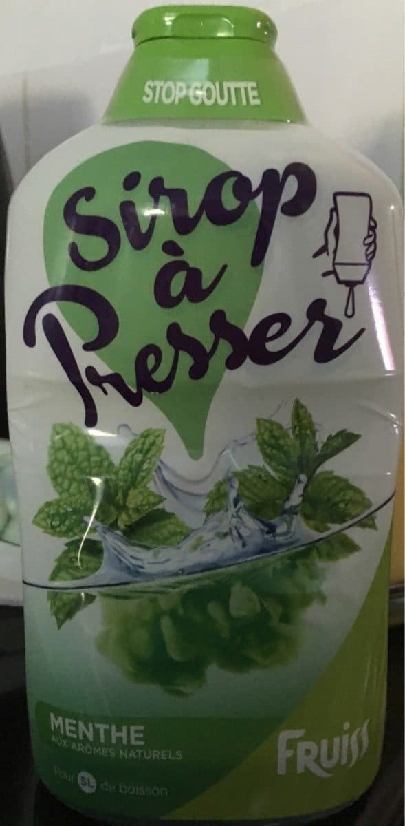 Open Food Facts Sirop à presser packshot