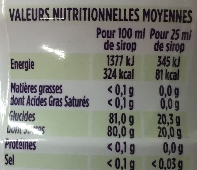 Fruiss Sirop à presser Grenadine packshot