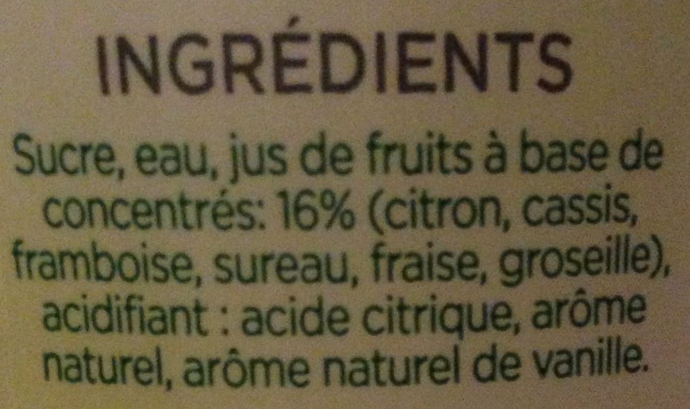 Fruiss Sirop de Grenadine packshot
