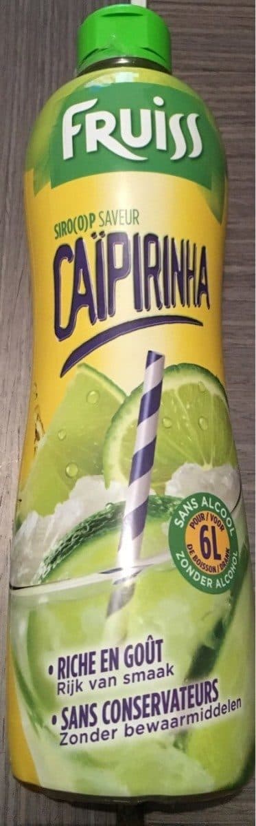 Fruiss Sirop caïpirinha fruiss packshot