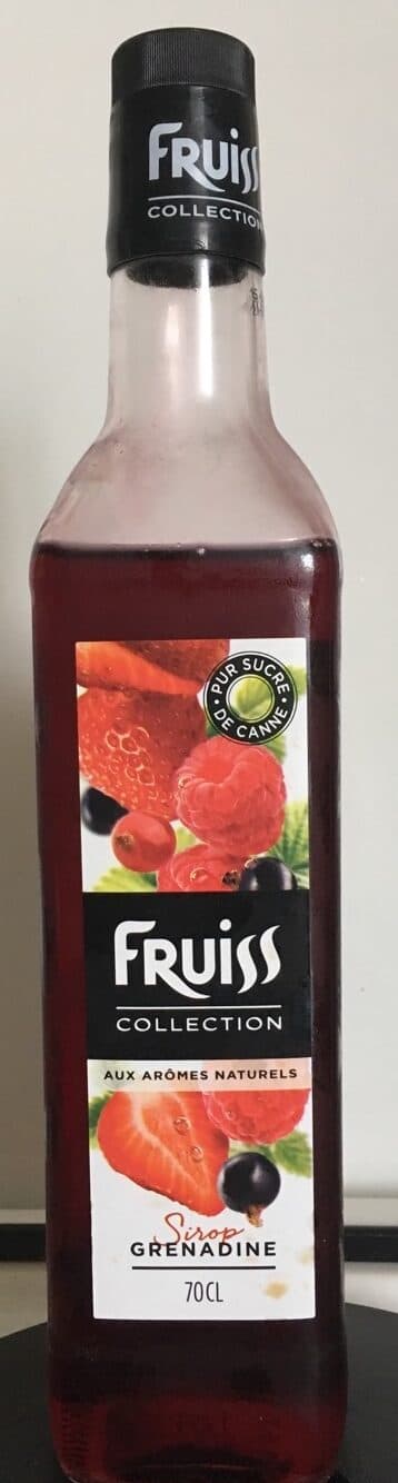 Fruiss Mixed berries syrup packshot