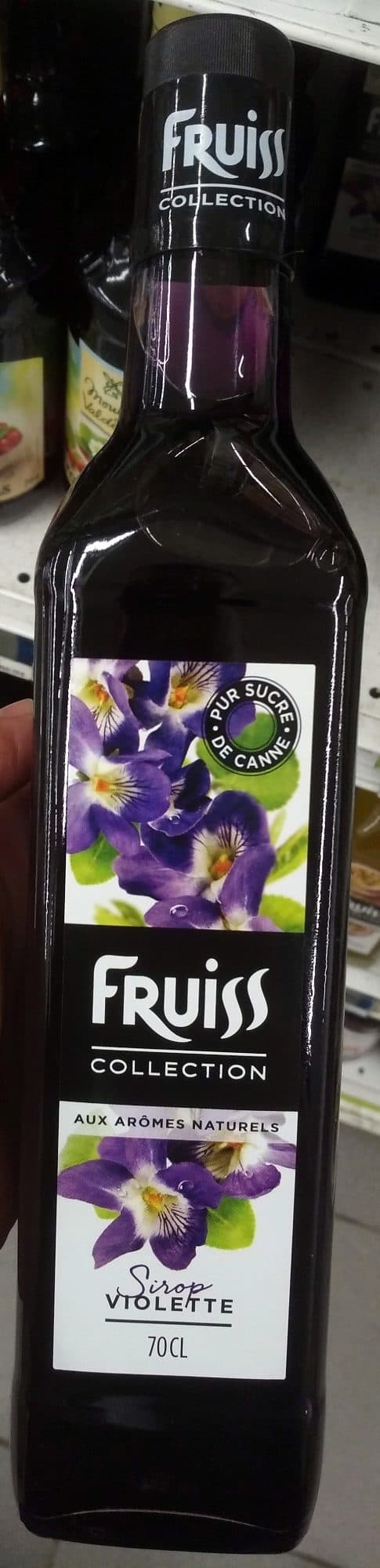 Fruiss Sirop violette packshot