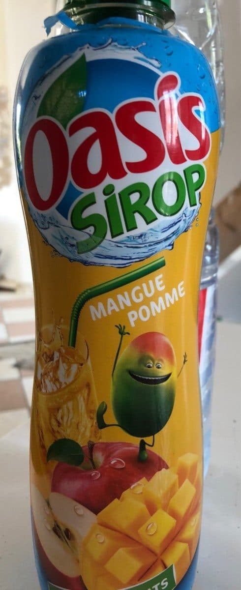 Oasis Oasis sirop Mangue Pomme packshot