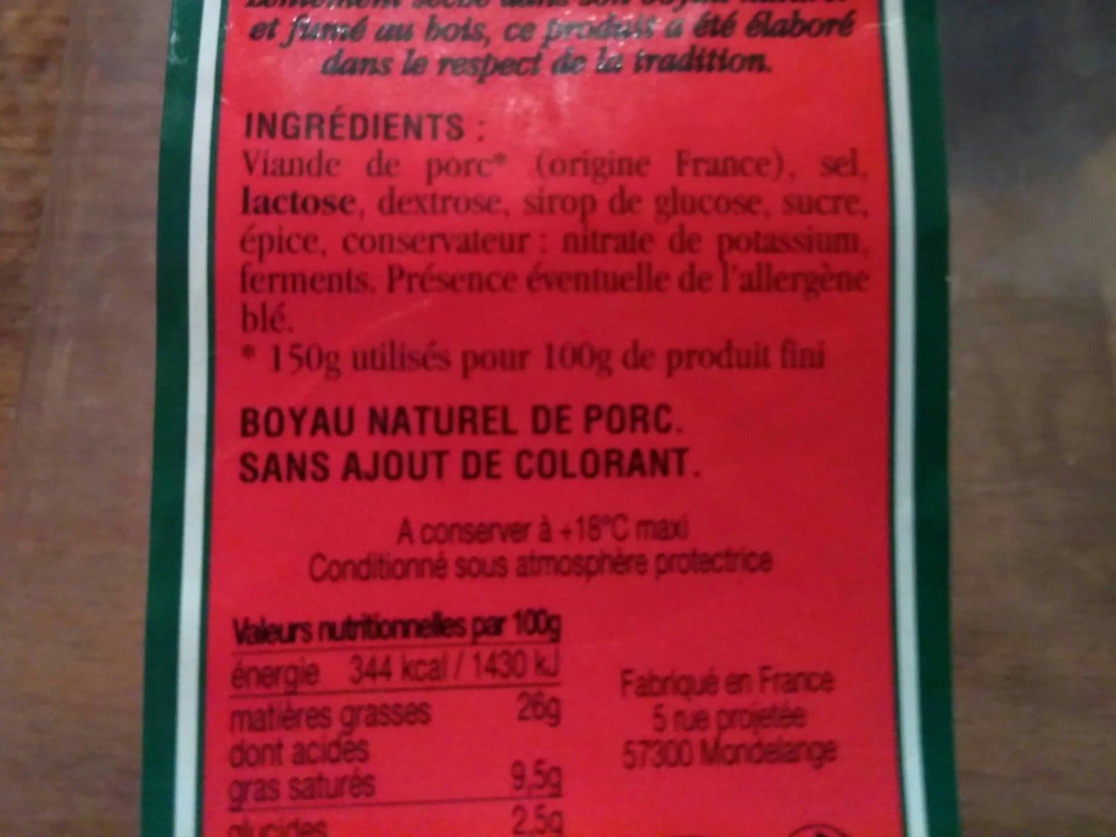 Boni Le piquet Lorrain packshot