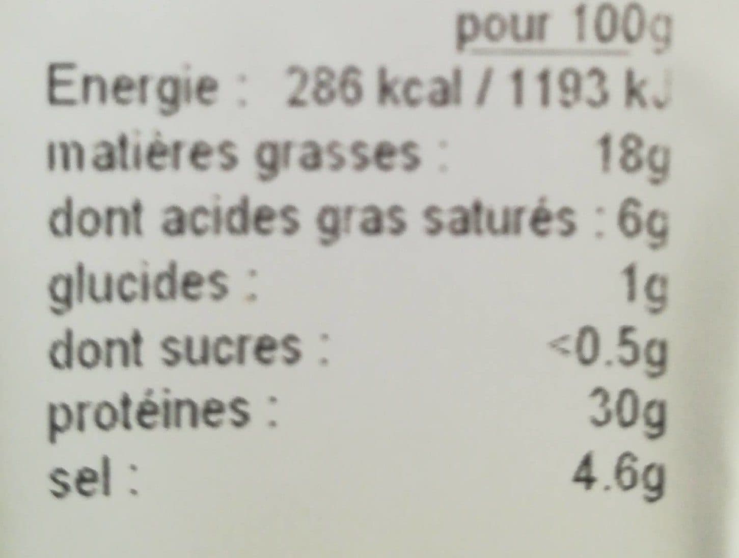 Boni Échine séchée fumee au bois packshot