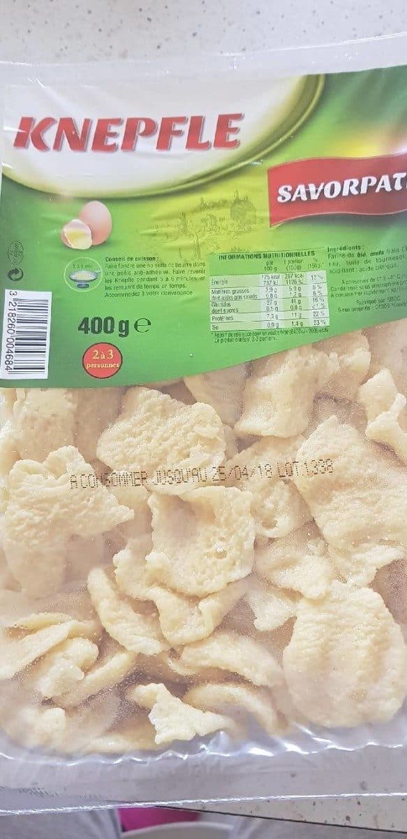 Open Food Facts KNEPFLE packshot