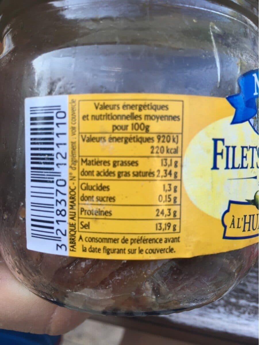 Micéli Fillets d'anchois allongés à l'huile d'olive packshot