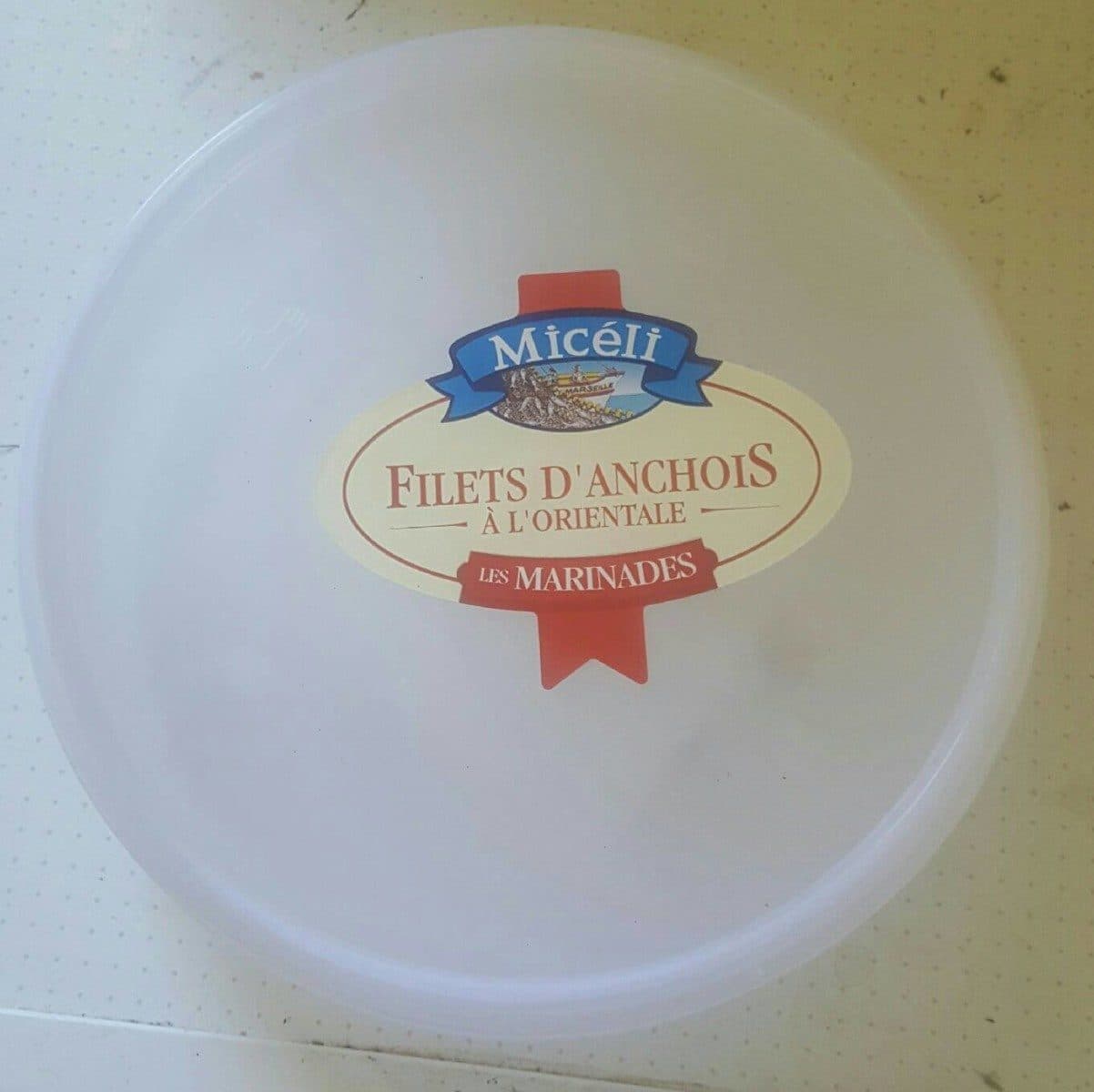 Micéli Filets d'anchois à l'orientale packshot