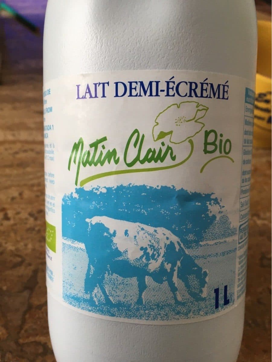 Open Food Facts Lait demi-ecreme packshot