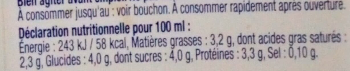 Paysan Breton Le Lait Ribot packshot
