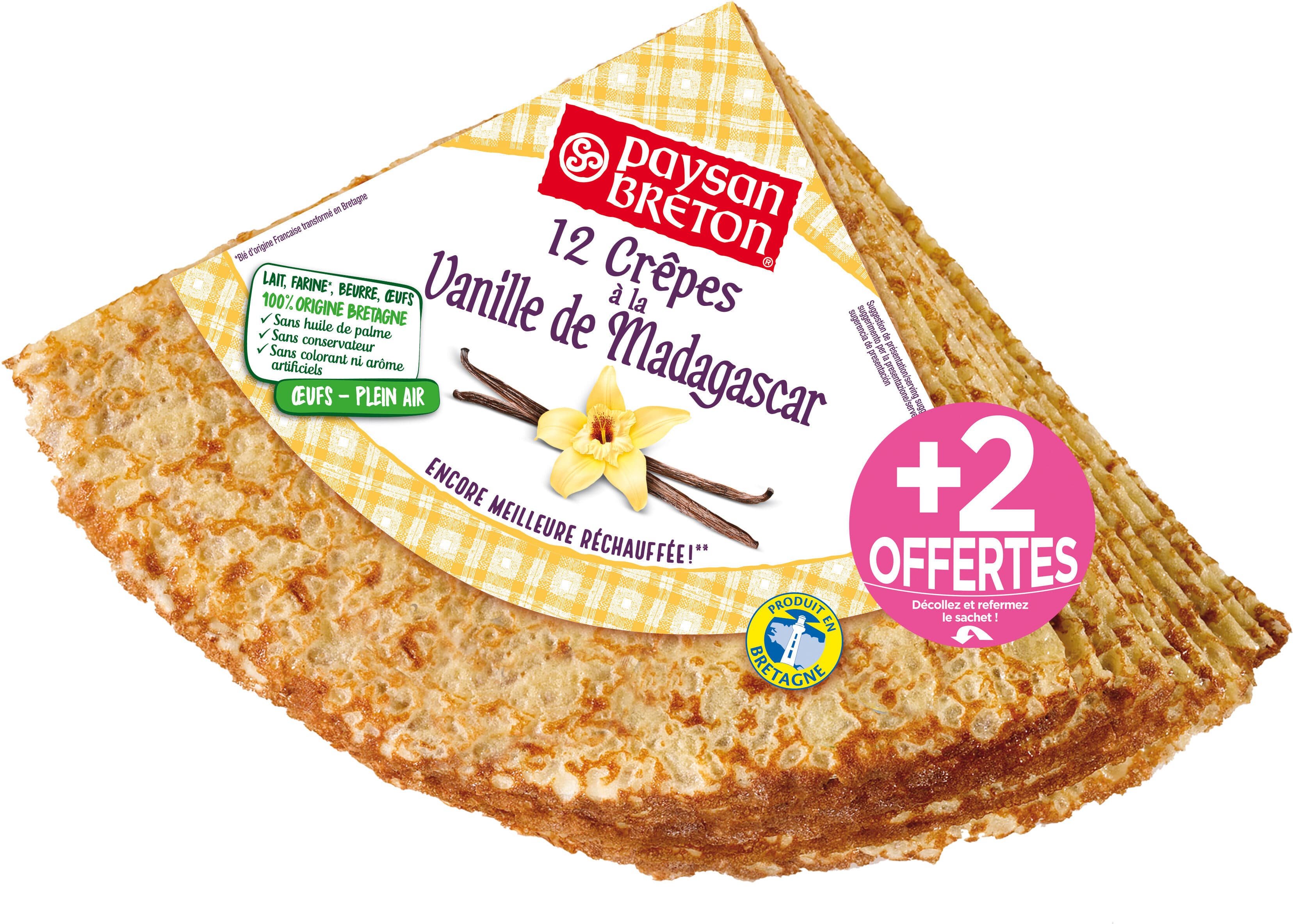 Paysan Breton Paysan Breton - 12+2 Crêpes à la Vanille de Madagascar packshot