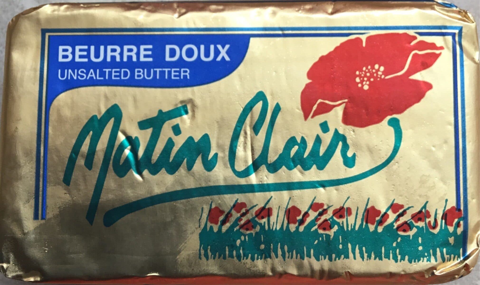 Matin Clair Beurre doux packshot