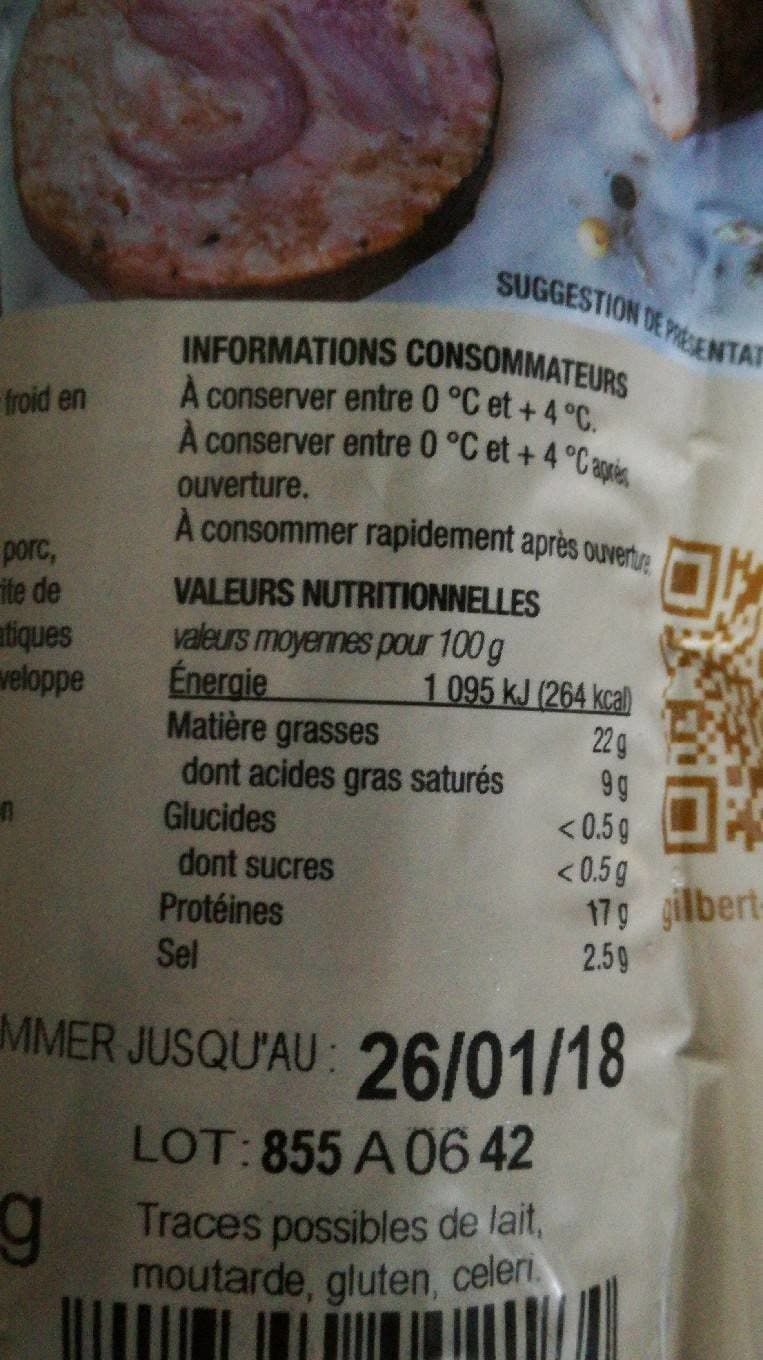 Gilbert Lemelle Andouille de Bretagne packshot