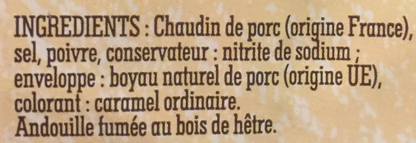Salaisons Du Pere Isidore Veritable andouille de Guémemé packshot