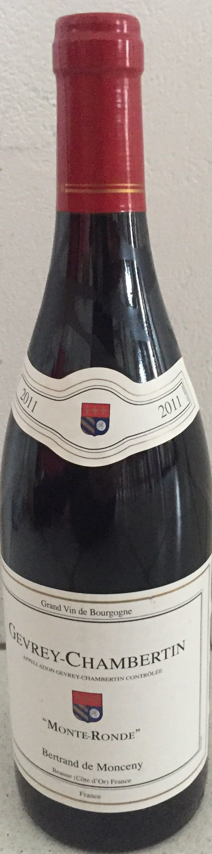 Bertrand de Monceny Gevrey-Chambertin packshot