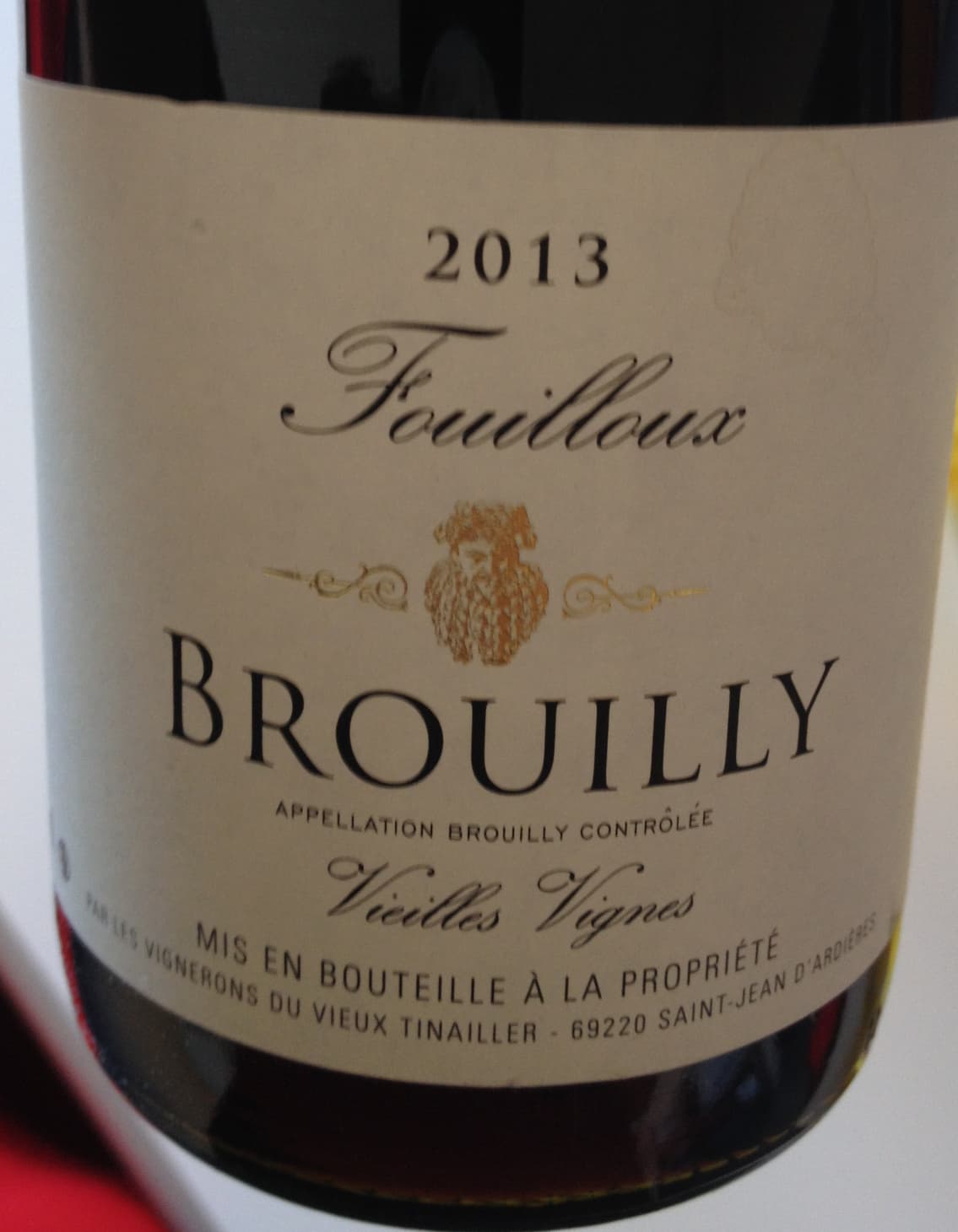 Fouilloux Brouilly 2013 packshot