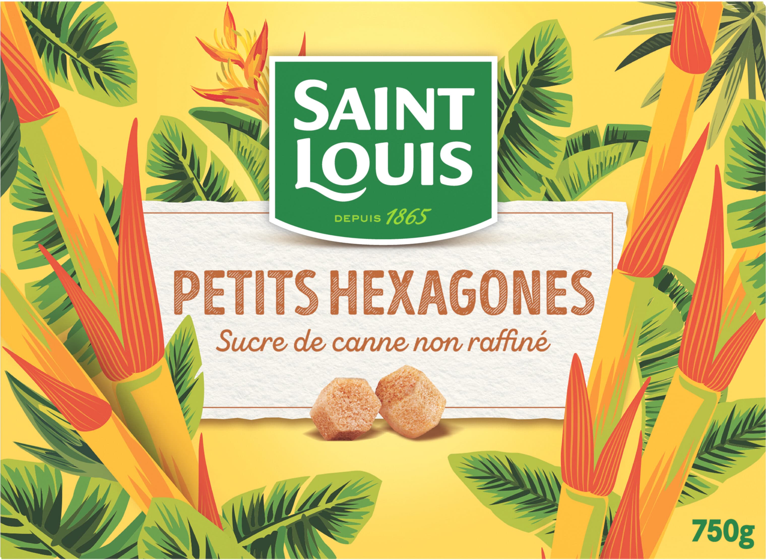 Saint louis Petits "Hexagone" pure canne 750g packshot