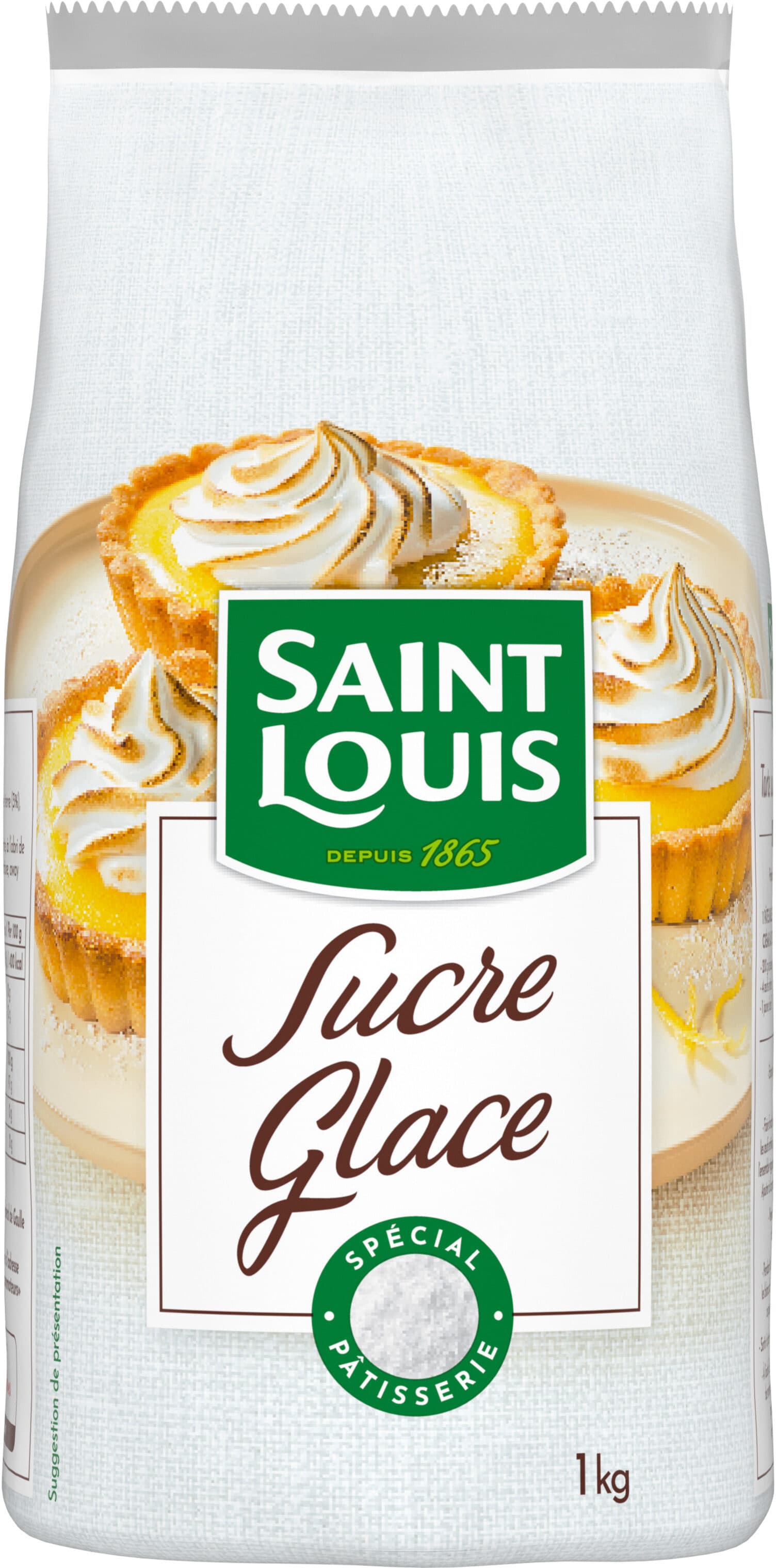 Saint louis Sachet Sucre Glace 1 kg packshot