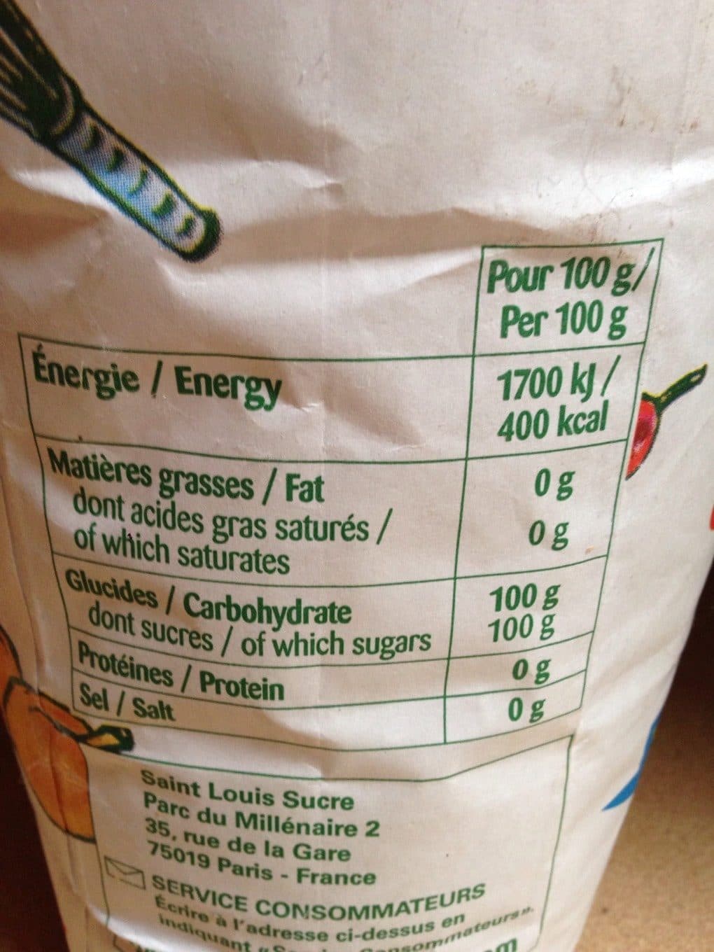 Saint louis Sac Sucre Cristal Saint Louis 5kg packshot