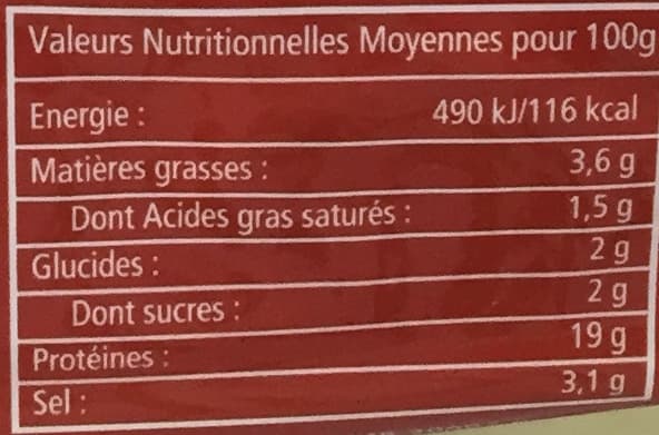 Sans marque Jambon cuit choix découenné dégraissé packshot
