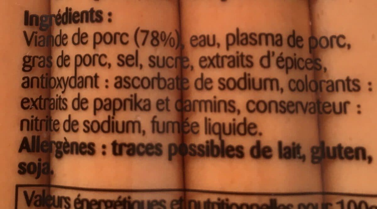 Jean Caby Saucisse de Strasbourg packshot