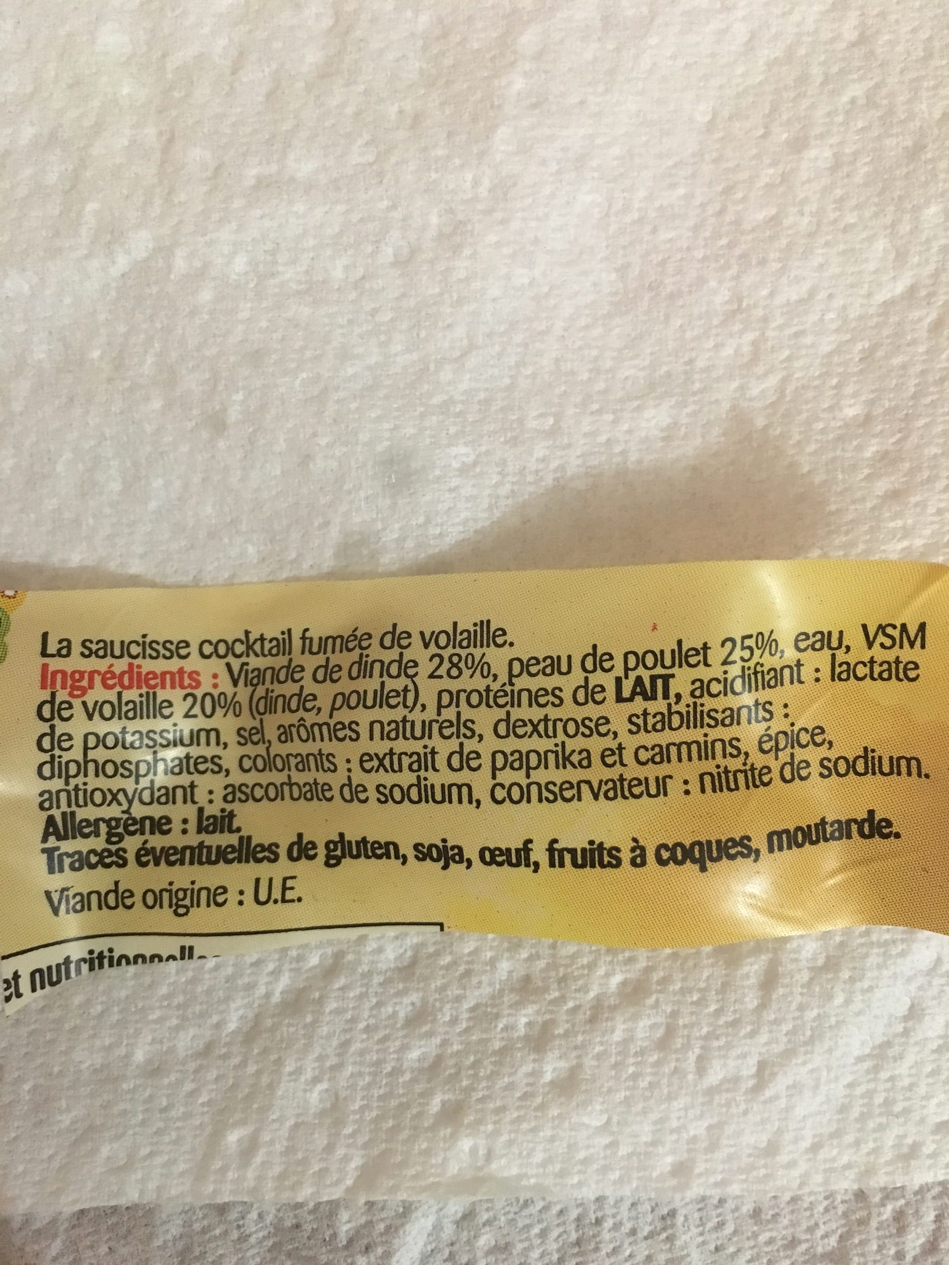 Jean Caby Saucisses cocktails festival village packshot