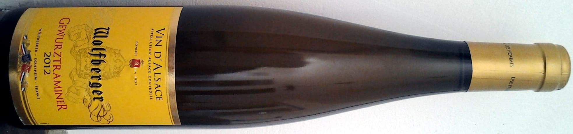 Wolfberger Gewurztraminer 2012 packshot