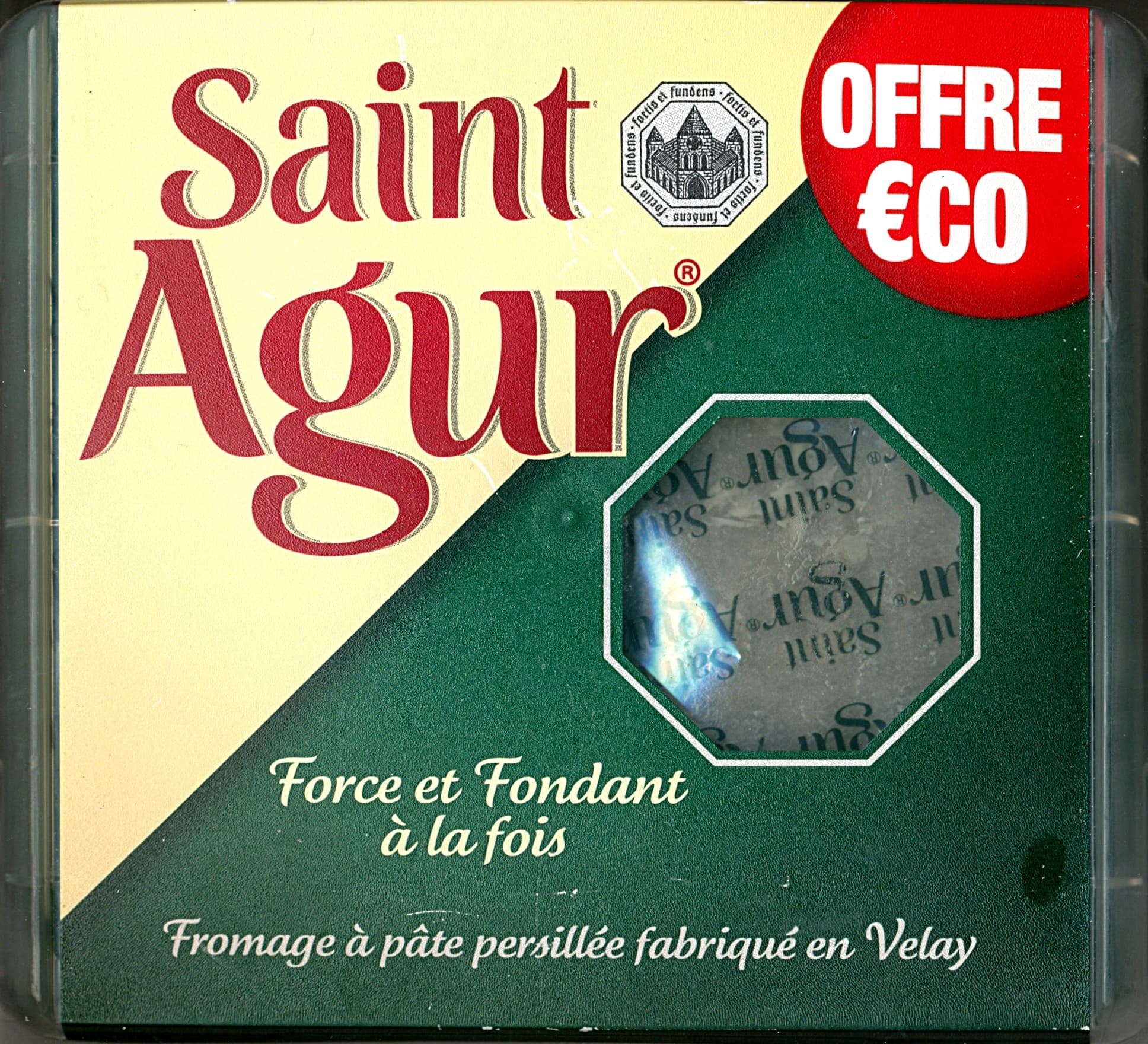 Saint Agur Saint Agur ® (33% MG) - Offre €co packshot