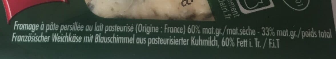 Saint Agur Fromage à Pâte Persillée packshot