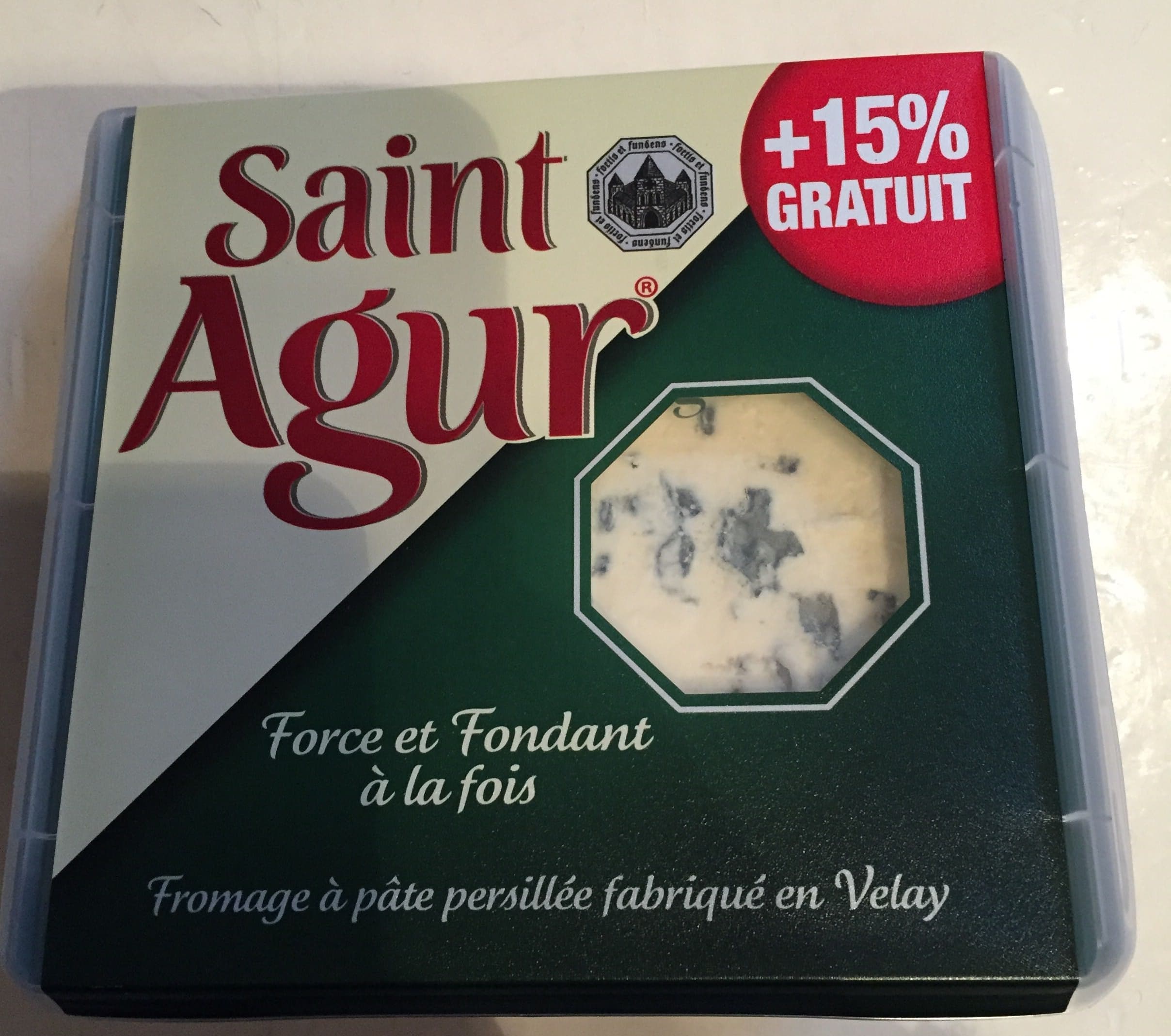 Saint Agur Saint Agur (+15% gratuit) packshot