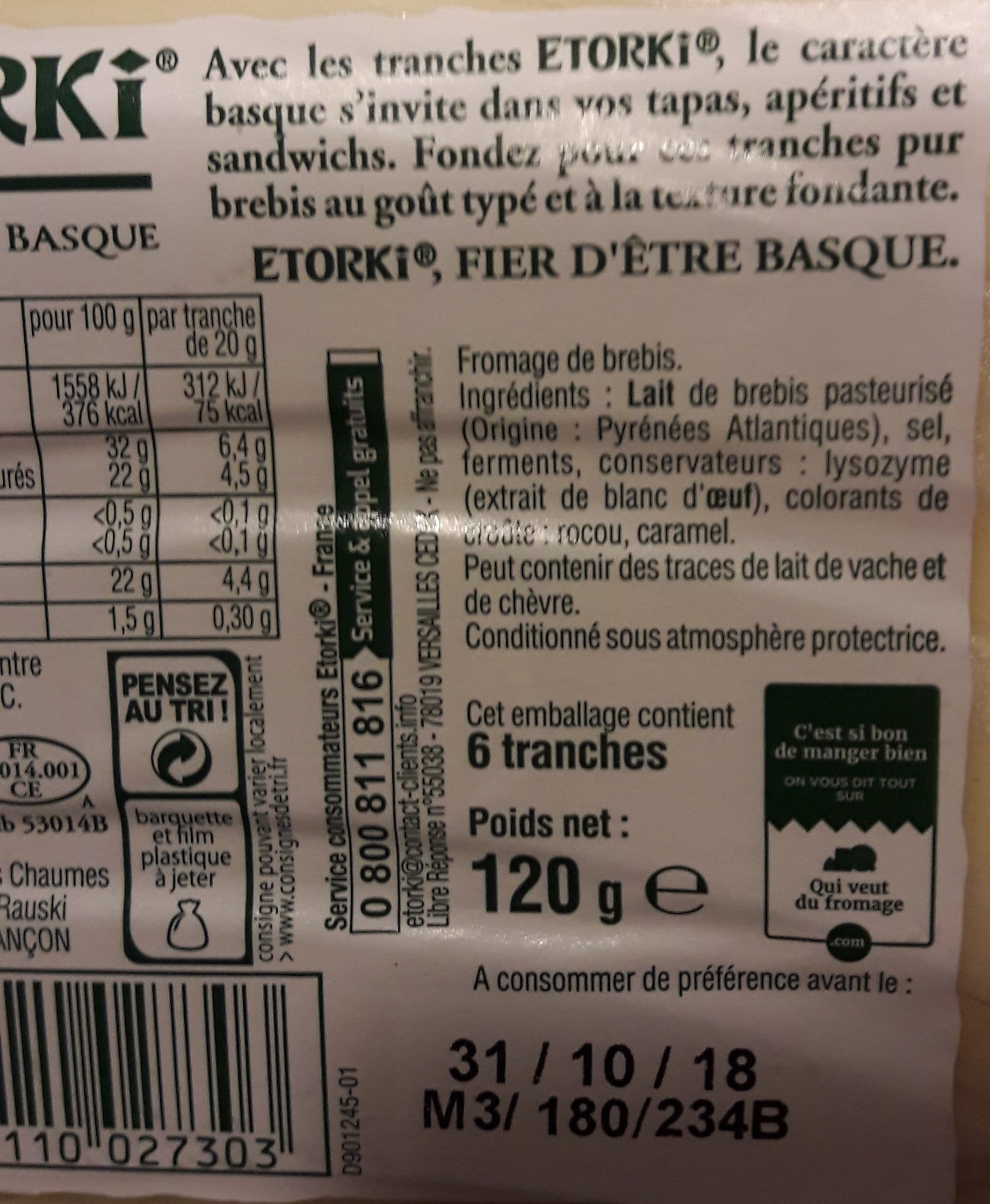 Etorki Etorki packshot