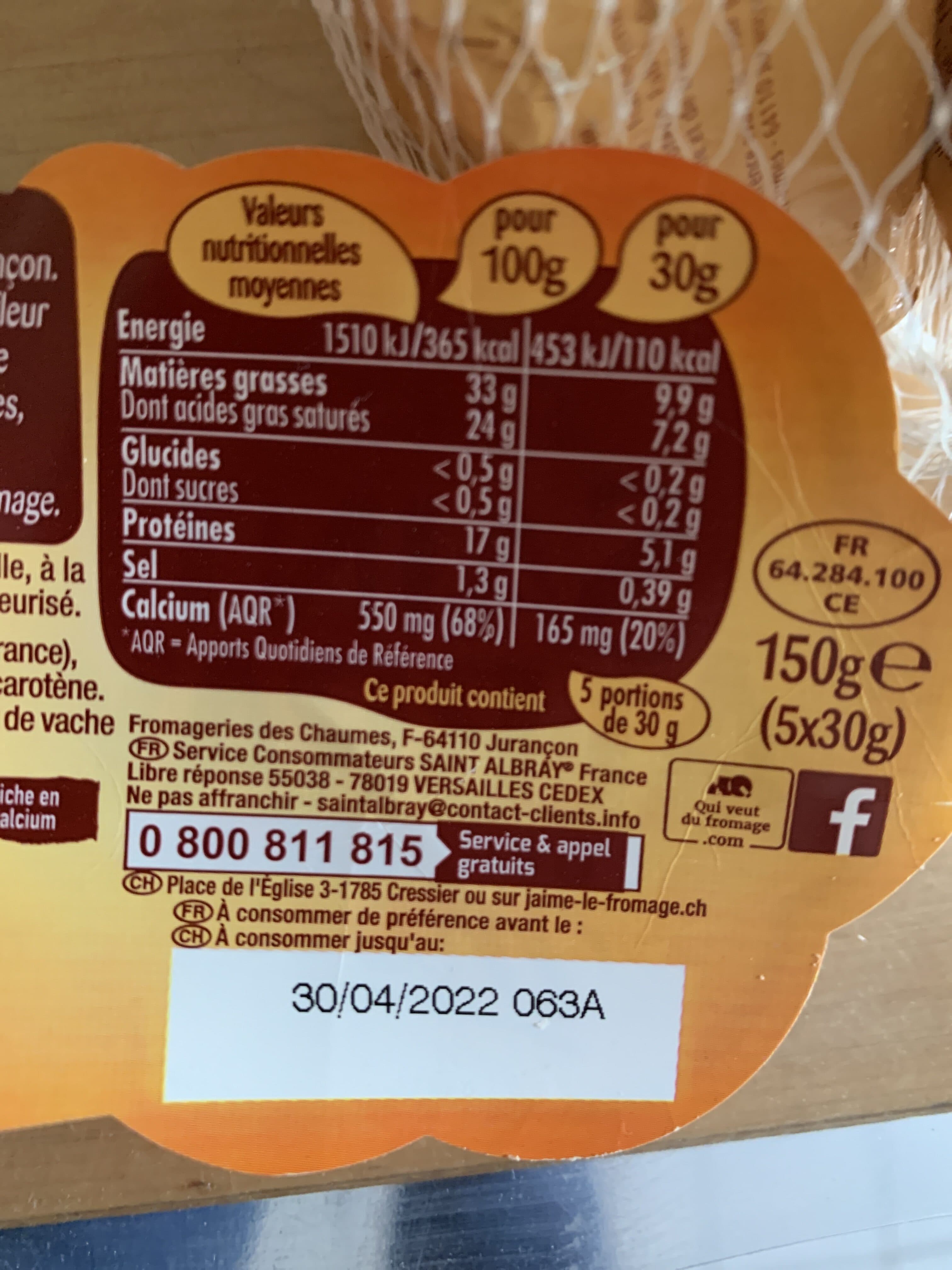 Fromageries des Chaumes Mini packshot