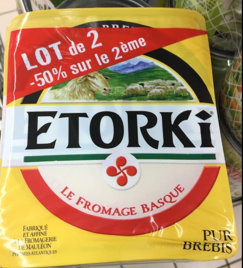 Etorki Fromage Basque pur Brebis packshot