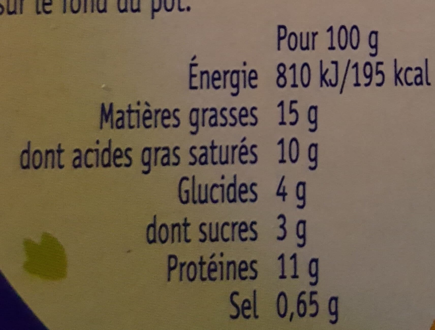 Agrial Brousse au lait entier packshot