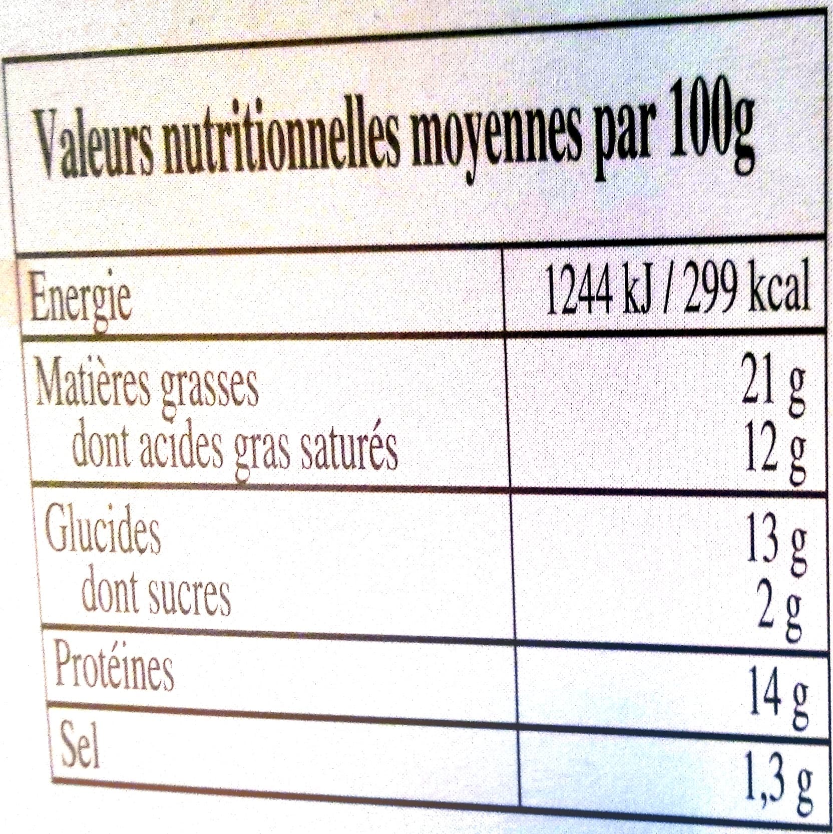 Valcrest Chèvre chaud packshot