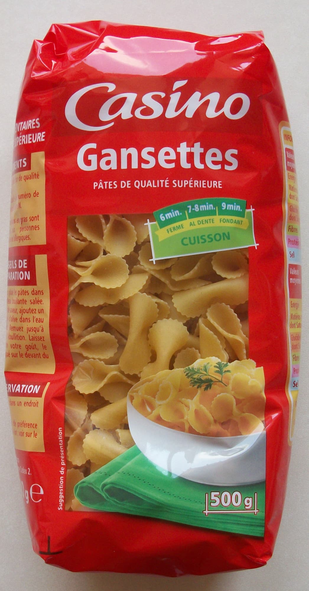 Casino Gansettes - pates de qualité supérieure packshot