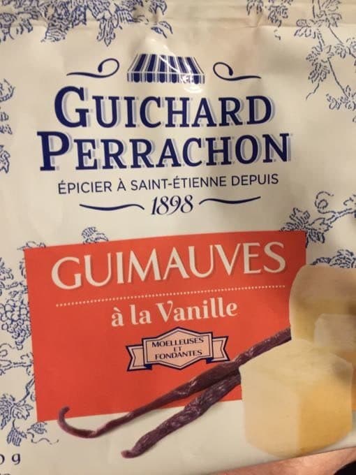 Guichard Perrachon Guimauves vanille Sachet 160g Guichard Perrachon packshot