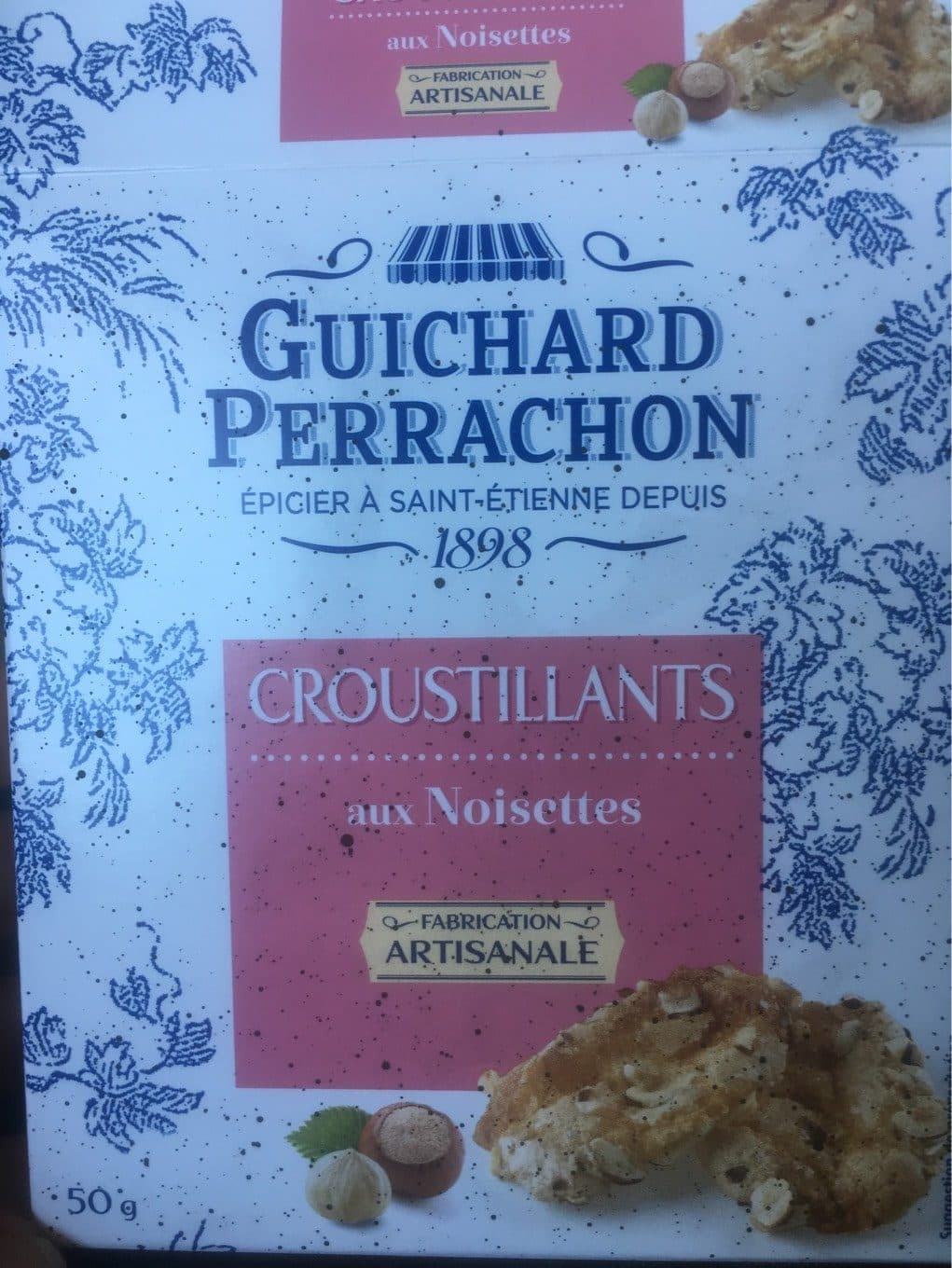 Guichard Perrachon Croustillants aux noisettes packshot