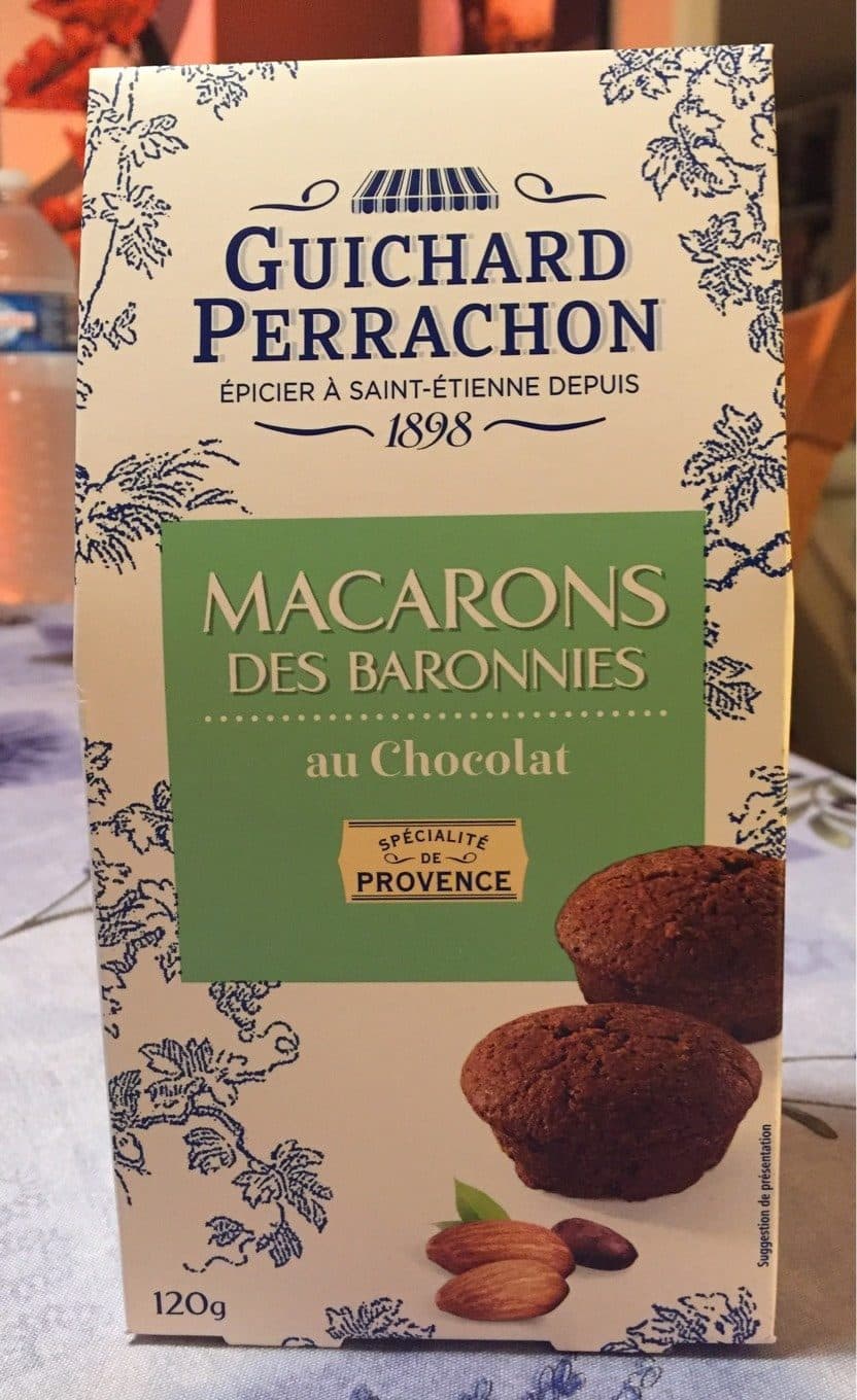 Guichard Perrachon Macarons des Baronnies au parfum chocolat packshot