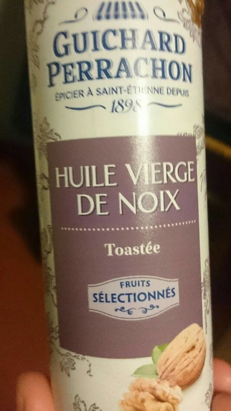Guichard Perrachon Huile vierge de noix toastées packshot