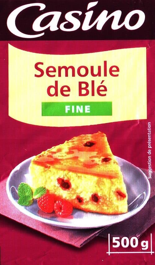 Casino Semoule de blé fine packshot