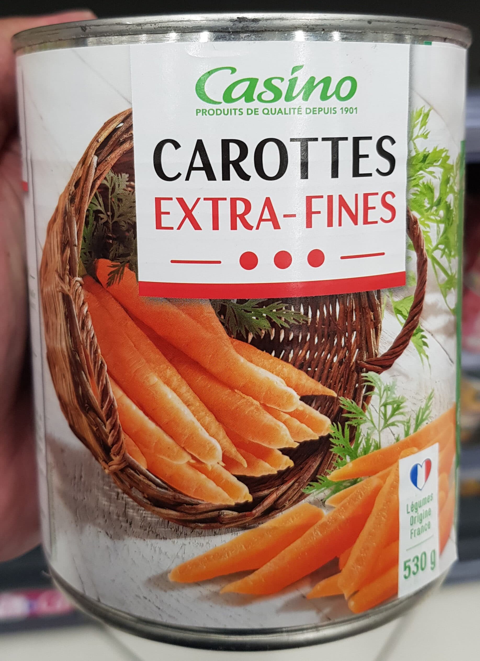 Casino Carottes extra-fines packshot
