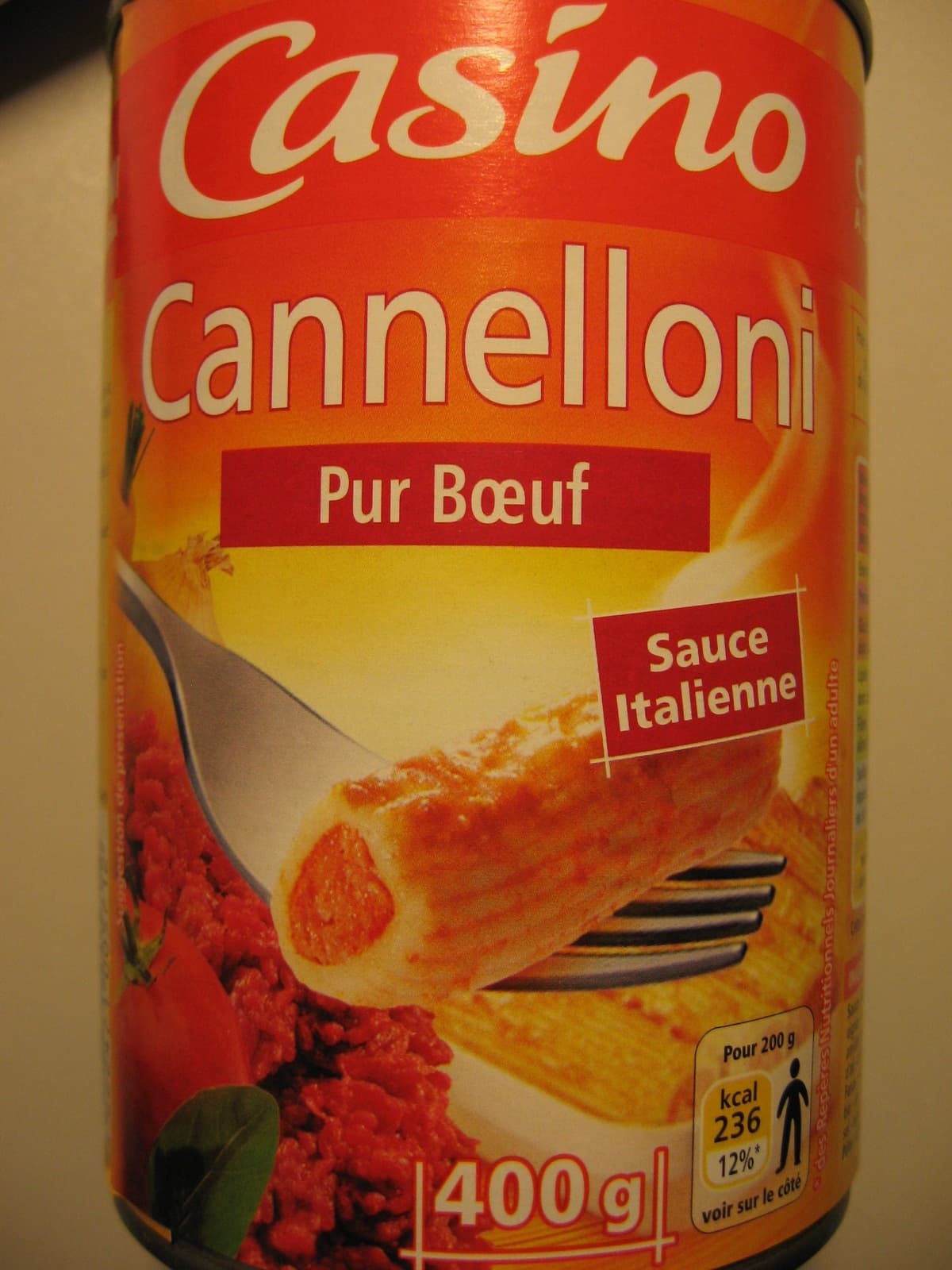 Casino Cannelloni Pur Boeuf packshot