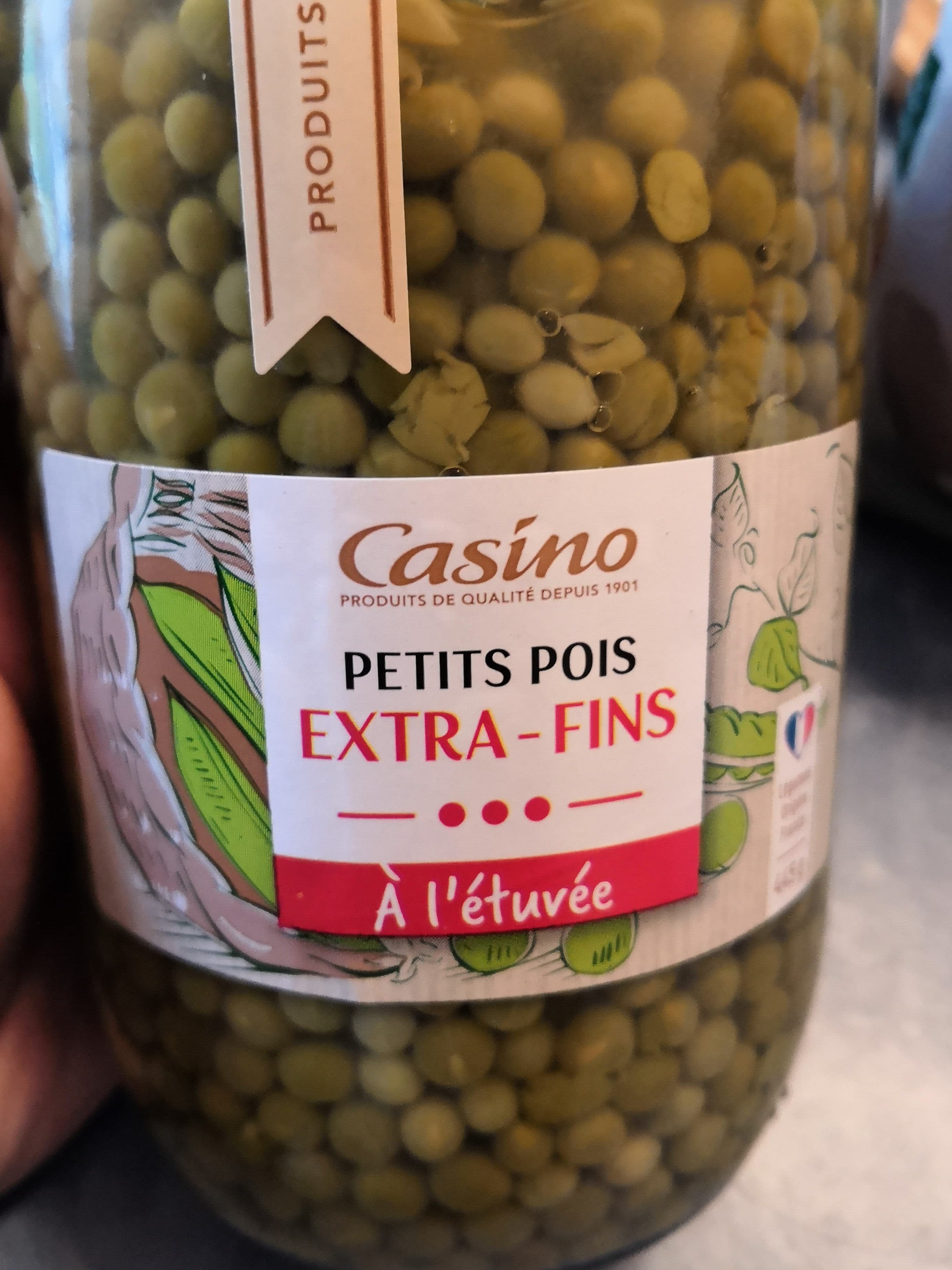 Casino Petits pois à l'étuvée extrafins packshot