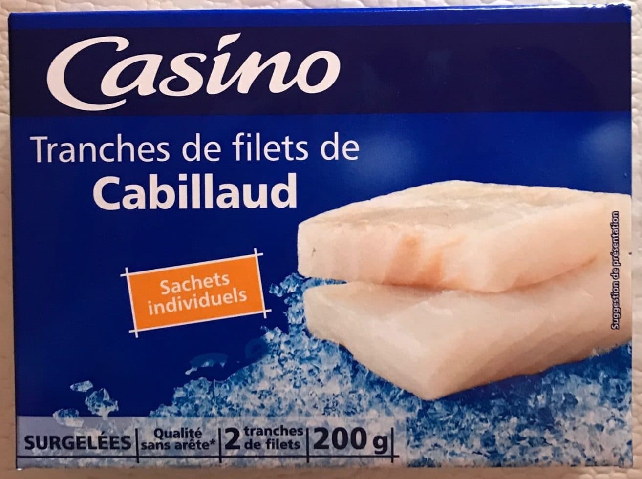 Casino Tranches de filets de cabillaud packshot