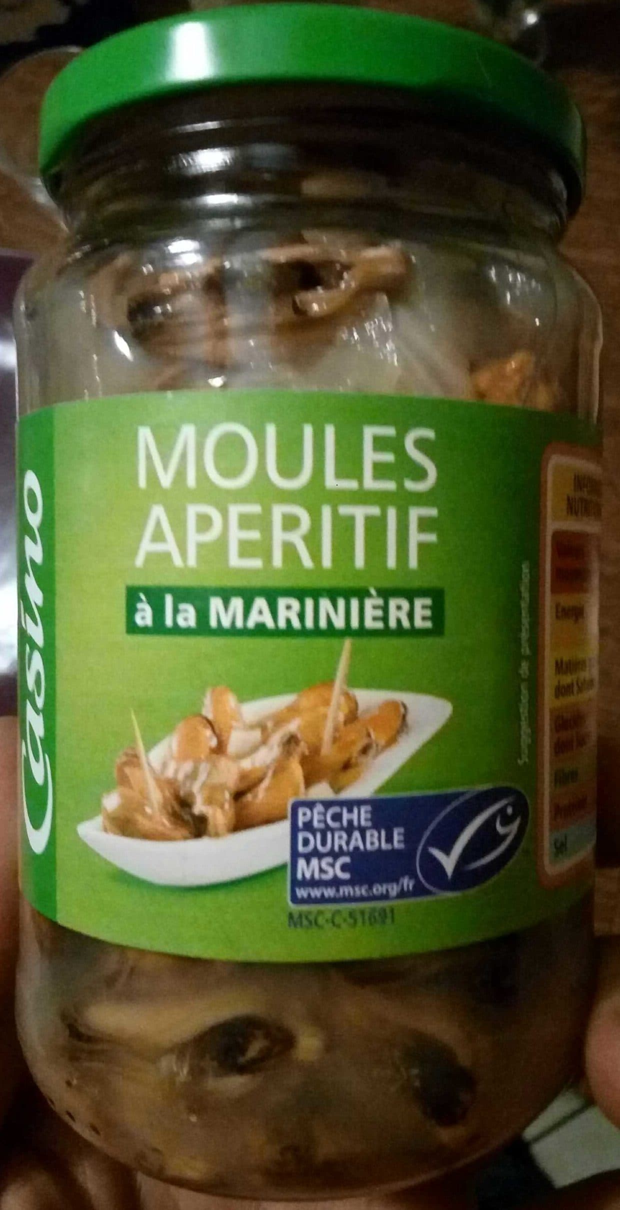 Casino Moules Apéritif à la Marinière packshot