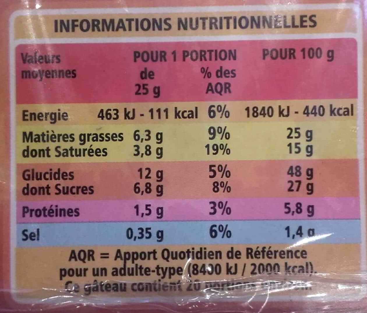 Casino QuatreQuarts aux oeufs frais packshot