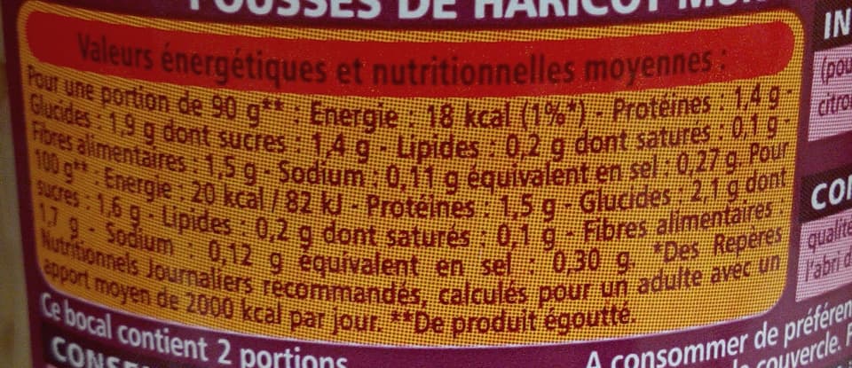 Casino Pousses de haricot mungo 370ml packshot